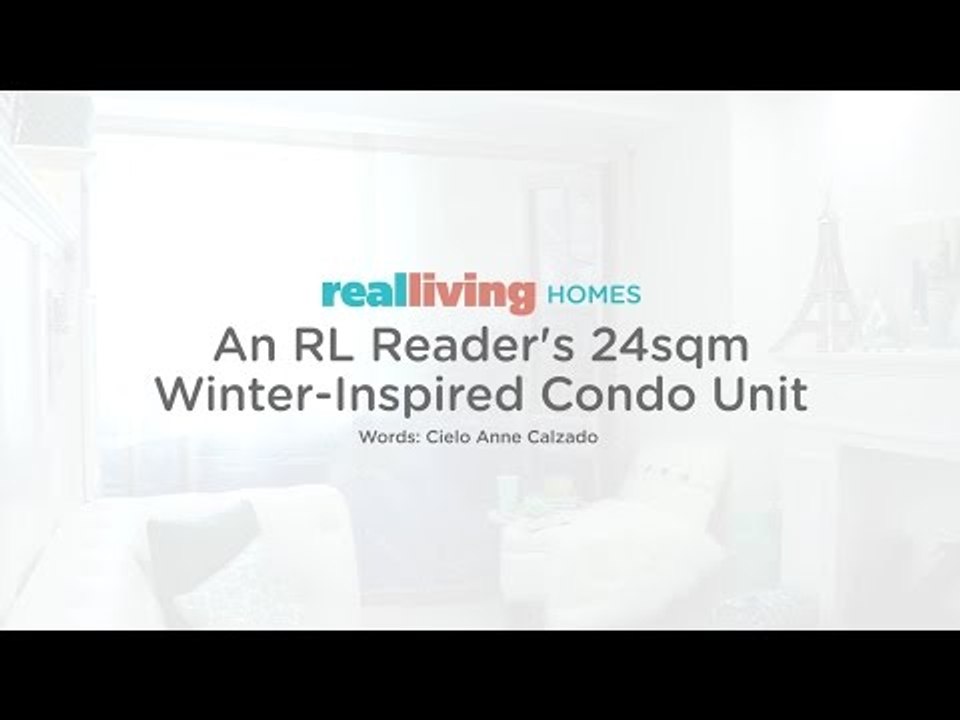 RL Home Tour: An RL Reader's 24sqm Winter-Inspired Condo Unit