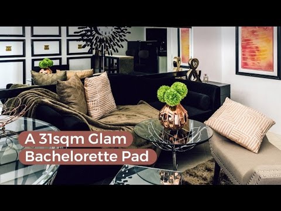 A 31sqm Glam Bachelorette Pad