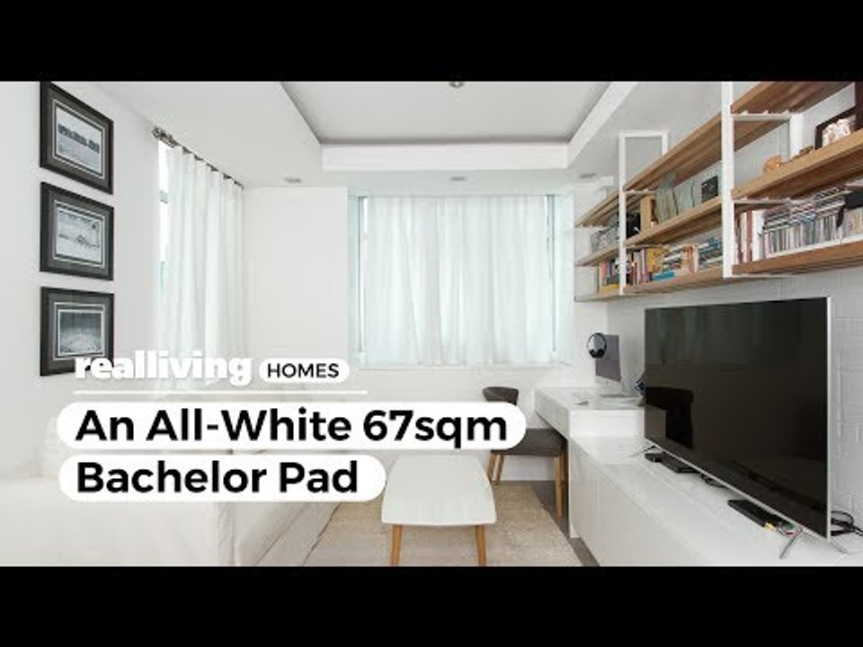 RL Home Tour: An All-White 67sqm Bachelor Pad
