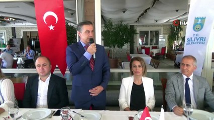 Silivri'de protokol bayramlaşması