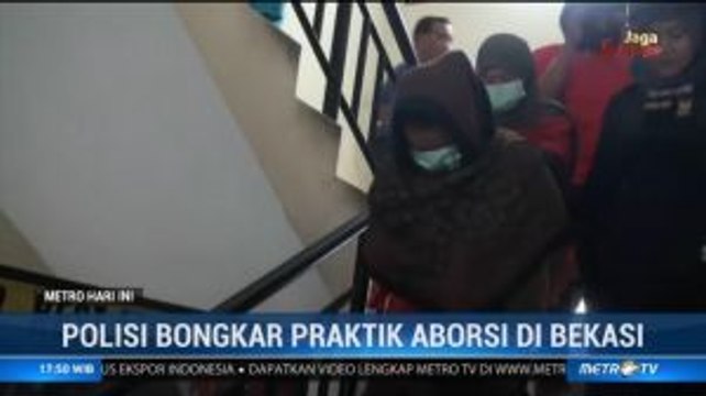 Polisi Bongkar Praktik Aborsi di Bekasi, 4 Orang Ditangkap