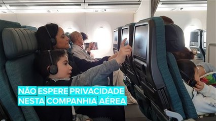 Esta companhia aérea está te vigiando