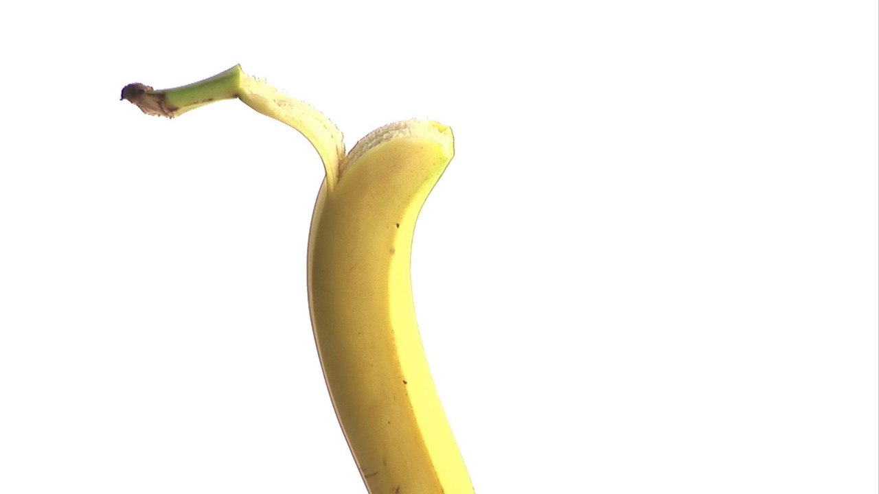 Stop Motion Shot of Eating a Banana