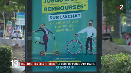 Trottinettes électriques : le coup de pouce d'un maire