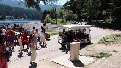 Gölcük'te tatilci yoğunluğu