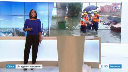 Chine : un typhon meurtrier