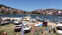 Amasra'da bayram tatili yoğunluğu