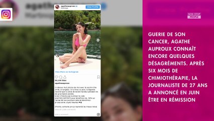 Agathe Auproux guérie du cancer : la repousse de ses cheveux lui fait "péter un plomb"
