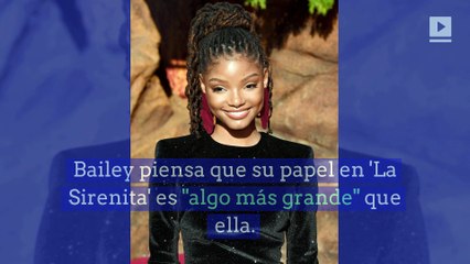 'La sirenita': Halle Bailey ignora las opiniones negativas sobre la película