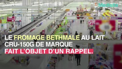 Ce fromage fait l'objet d'un rappel pour cause de Listeria