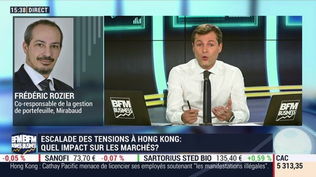 Les tendances sur les marchés: Quel est l’impact de l’escalade des tensions à Hong Kong sur les marchés ? - 12/08