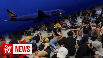 Cathay Pacific hit by Hong Kong protest links