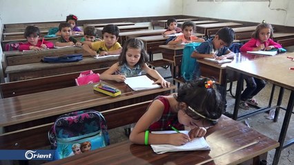 افتتاح نادي تعليمي تطوعي يضم نحو 200 طالب بمدينة حريتان شمال حلب - سوريا