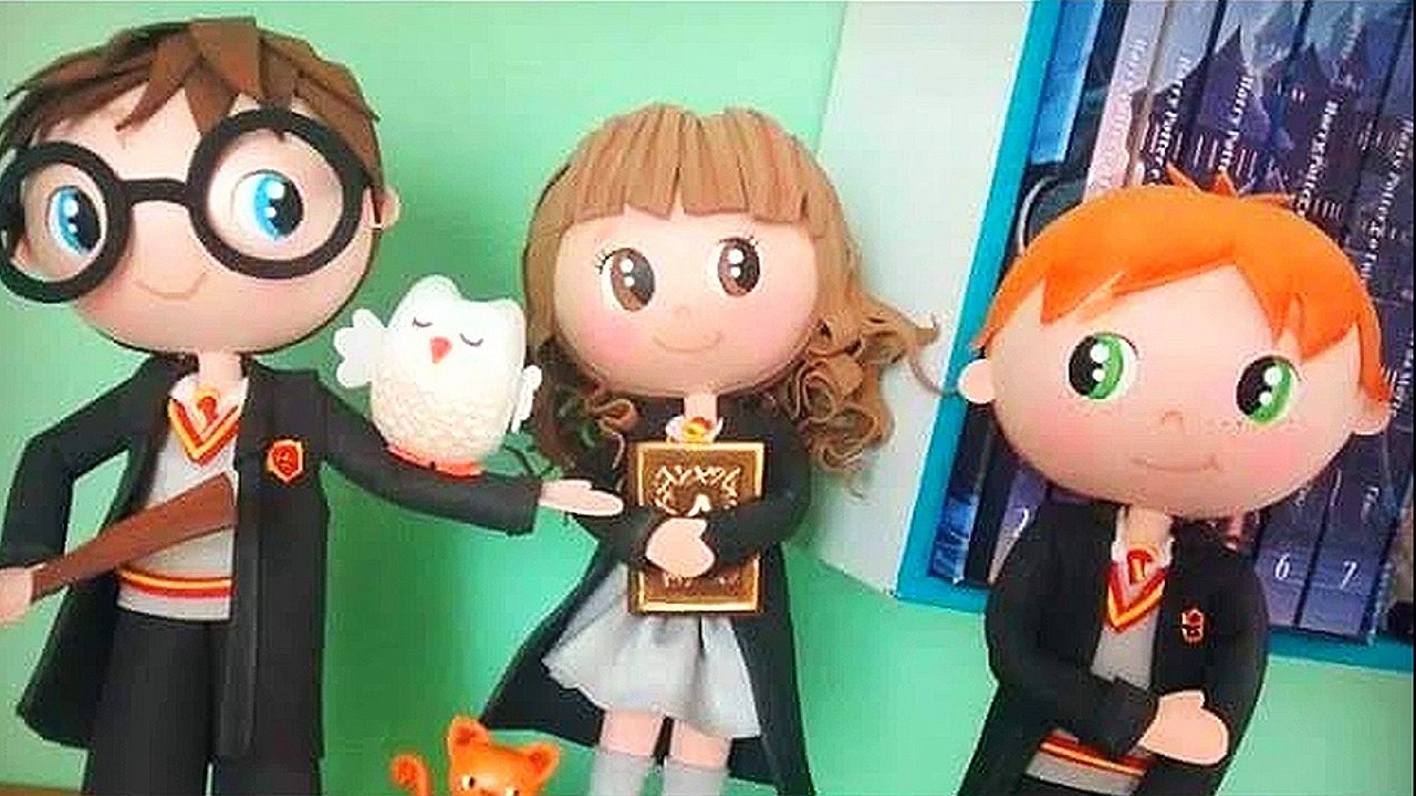 Como fazer boneco de eva do HARRY POTTER