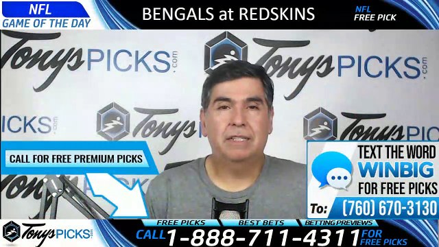 Bengals Redskins NFL Pick 8/14/2019