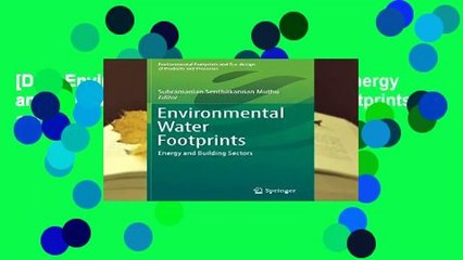 [Doc] Environmental Water Footprints: Energy and Building Sectors (Environmental Footprints and