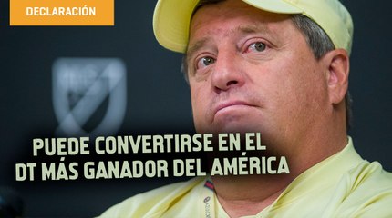 De ganar la Campeones  Cup, el Piojo sería  el DT más ganador del América