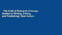 The Craft of Research (Chicago Guides to Writing, Editing, and Publishing)  Best Sellers Rank : #3