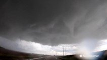 Time-lapse video of a tornadogenesis forming looks like some kind of computer animation