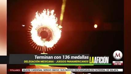Con 37 oros, Mexico ocupa historico tercer lugar de medallero en Lima 2019