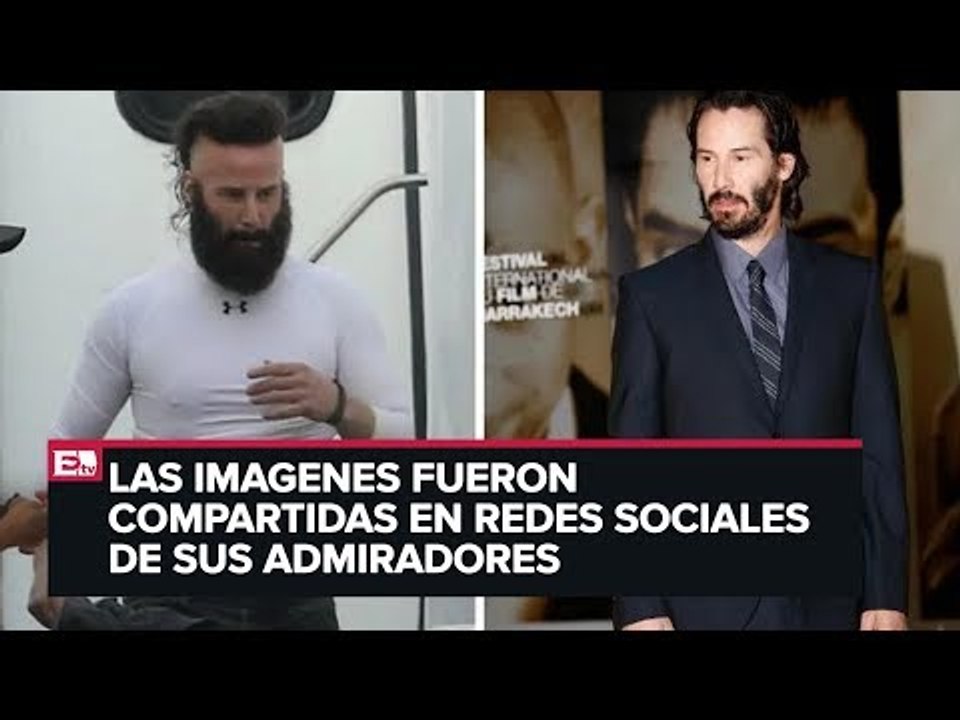 Keanu Reeves sorprende con la imagen de su nueva película