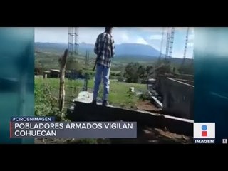 Así se armaron contra inseguridad en dos localidades en Puebla | Noticias con Ciro