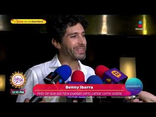 ¡Benny Ibarra regresa a los escenarios como solista! | Sale el Sol