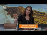 Creatividad y ecología en un tabique 100% mexicano hecho con sargazo