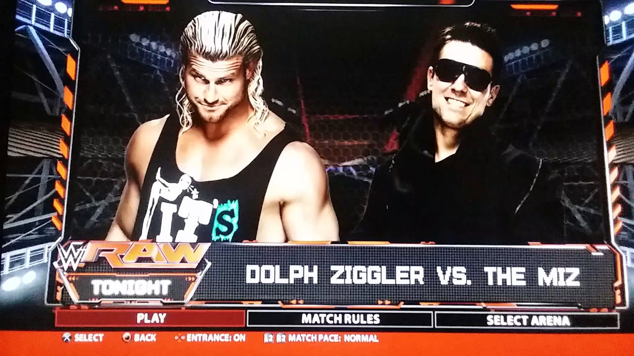 the miz vs. dolph ziggler on raw 8/12/2019