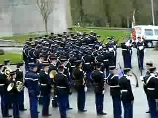 Johanni le 18 janvier 2008 à sa cérémonie militaire