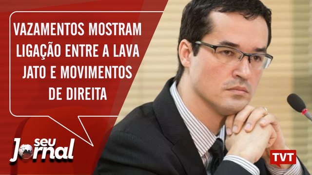Novos vazamentos mostram ligação entre a Lava Jato e movimentos de direita – Seu Jornal 12.08.19