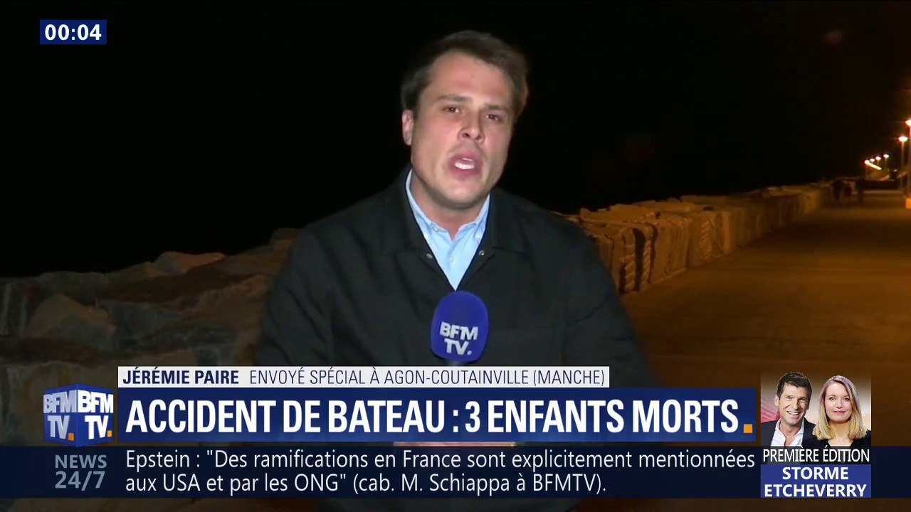 Accident de bateau dans la Manche: une enquête est ouverte par le parquet de Coutances