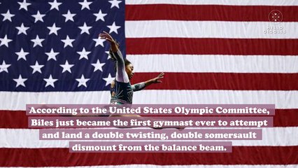 If you haven’t watched Simone Biles’s TWO historic gymnastic routines, you need to now