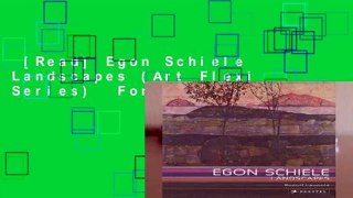 [Read] Egon Schiele Landscapes (Art Flexi Series)  For Free