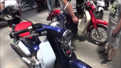 The Honda commuters (scooters) exhibition show 2019