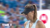 Sharapova cruises on Cincy return