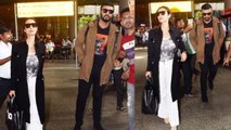 Malaika Arora & Arjun Kapoor behave like strangers at Mumbai airport | FilmiBeat