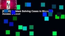 [READ] Problem Solving Cases in Microsoft Access & Excel