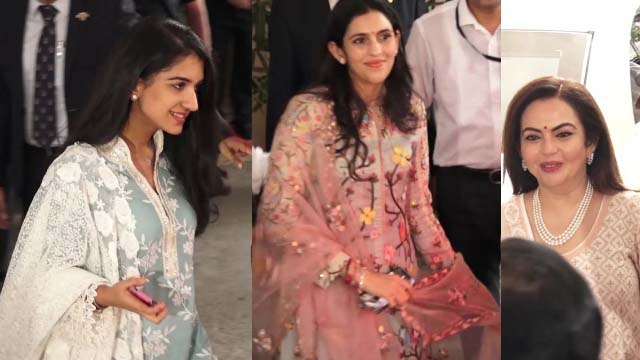 Nita Ambani, Shloka Mehta & Radhika Merchant attend Reliance annual general meeting | FilmiBeat