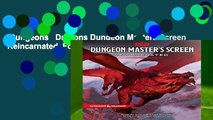 Dungeons   Dragons Dungeon Masters Screen Reincarnated  For Kindle