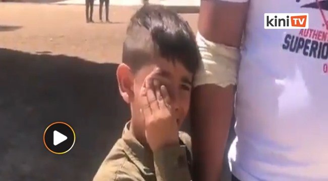 Trauma kanak-kanak Palestin pada Hari Raya