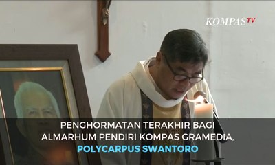 Penghormatan Terakhir bagi Pendiri Kompas Gramedia, Polycarpus Swantoro