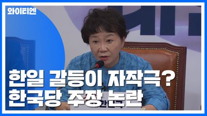 [자막뉴스] 한일 갈등이 文 정부 자작극? 한국당 주장 논란 / YTN