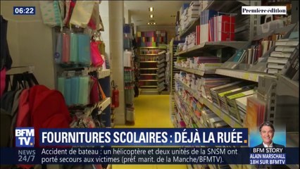 À quelques semaines de la rentrée, les parents s'attellent à la tâche des fournitures scolaires