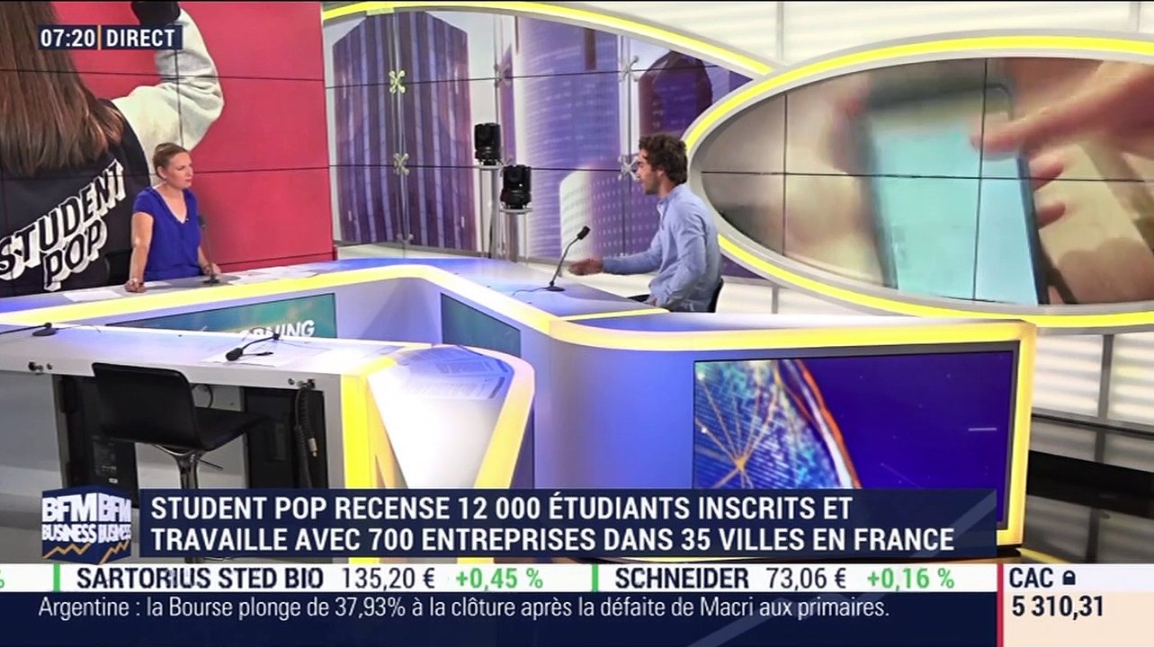 Student Pop réinvente le job étudiant - 13/08