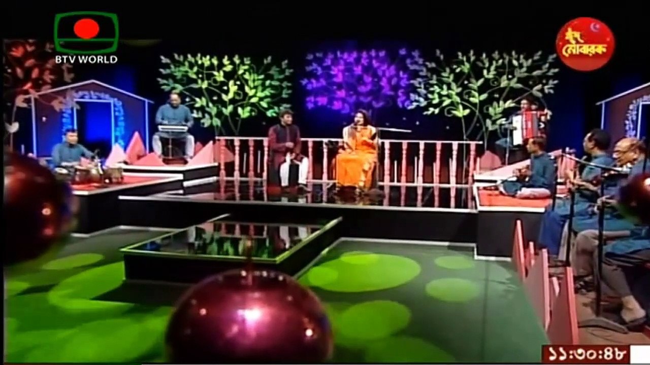 Brishty আপু, আঞ্চলিক গান নিয়ে বিশেষ সঙ্গীতানুষ্ঠান “ আমার প্রাণের গান " অনুষ্ঠান at Bangladesh Television - BTV (Tuesday, August 13, 2019)