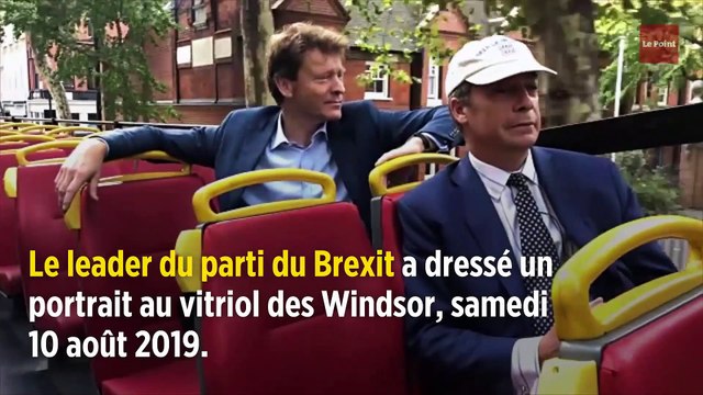 Royaume-Uni : la violente charge de Nigel Farage contre la famille royale