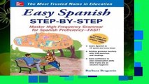 Full E-book  Easy Spanish Step-By-Step: Master High-frequency Grammar for Spanish Proficiency -
