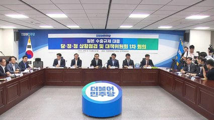 당·정·청 日 대책위 첫 회의..."관제탑 역할" / YTN