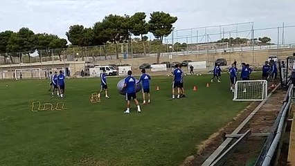 Entrenamiento del Real Zaragoza (13/08/2019)